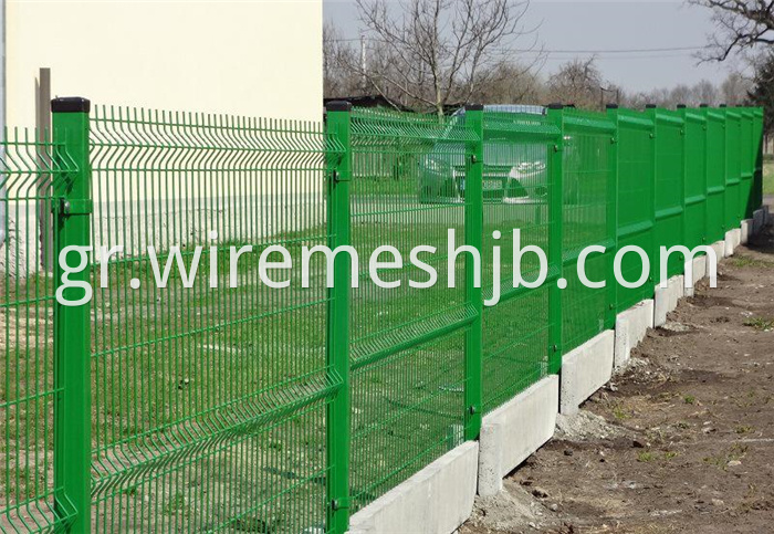 PVC Coated Welded Mesh Fence